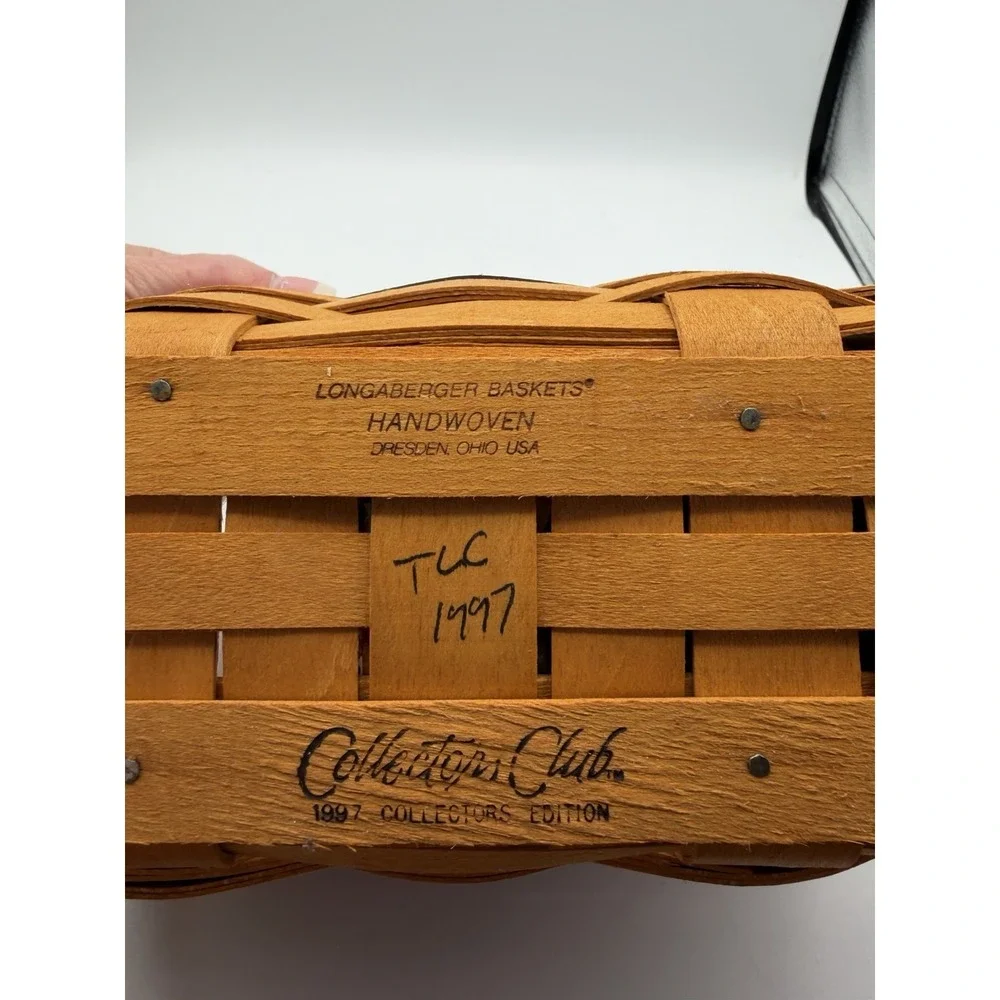 Longaberger Collectors Club 1997 Renewal Basket Combo 🧺✨‎ – NIB (New in Box)